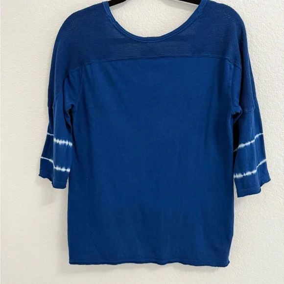 We The Free Royal Blue 3/4 Sleeve Tee - Picture 2 of 6